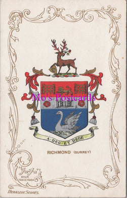 Heraldic Postcard - Heraldry, Richmond, Surrey   SW14776