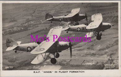 Military Aviation Postcard - R.A.F. 