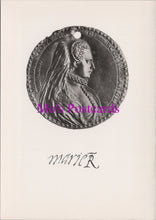 Load image into Gallery viewer, British Museum Postcard - Mary Queen of Scots Lead Medal   SW15248
