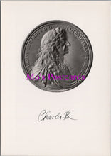 Load image into Gallery viewer, British Museum Postcard - Charles II Medal Commemorating The Restoration SW15249
