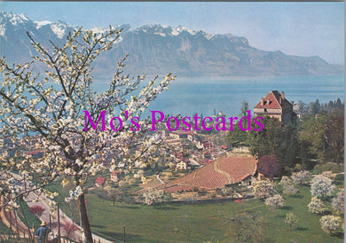 Switzerland Postcard - Castle of Chatelard, Montreaux-Clarens SW15278