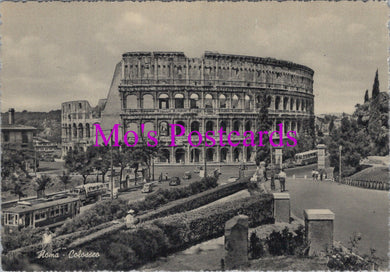 Italy Postcard - Rome, Flavios Amphiteatre of Colosseum SW15288