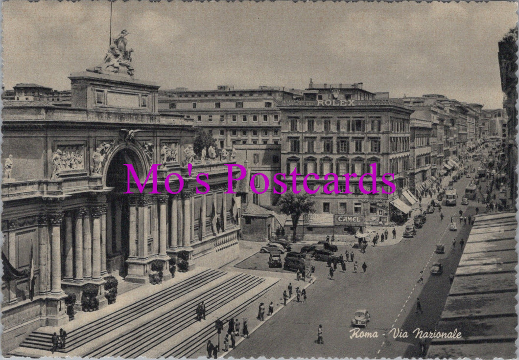 Italy Postcard - Rome, Nazionale Street  SW15301