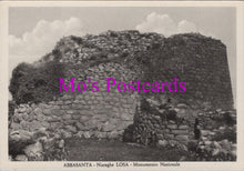 Load image into Gallery viewer, Italy Postcard - Abbasanta, Nuraghe Losa, Monumento Nazionale SW15306
