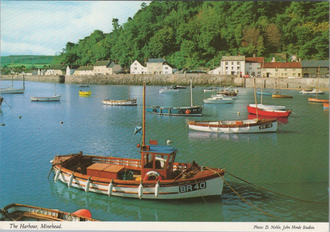 Somerset Postcard - The Harbour, Minehead  SW15705