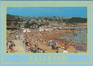 Devon Postcard - Paignton Beach   SW15731