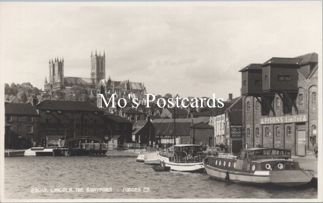 Lincolnshire Postcard - Lincoln, The Brayford  SW15556