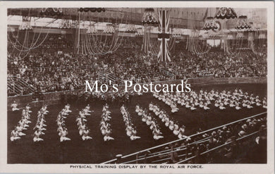 Military Postcard - Physical Training Display By The Royal Air Force  SW15692