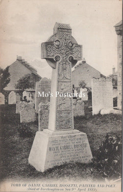 Kent Postcard - Tomb of Dante Gabriel Rossetti, Painter and Poet  SW15852