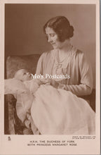 Load image into Gallery viewer, Royalty Postcard - H.R.H The Duchess of York With Princess Margaret Rose SW15858
