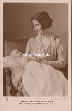 Royalty Postcard - H.R.H The Duchess of York With Princess Margaret Rose SW15858