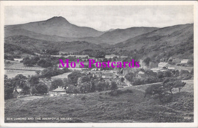 Scotland Postcard - Ben Lomond and The Aberfoyle Valley  SW14723