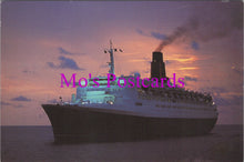 Load image into Gallery viewer, Shipping Postcard - Cunard Queen Elizabeth 2 Cruise Liner  SW15480
