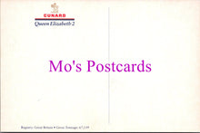 Load image into Gallery viewer, Shipping Postcard - Cunard Queen Elizabeth 2 Cruise Liner  SW15480
