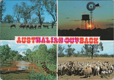 Australia Postcard - Tamworth, Australian Outback Scenes  SW14307