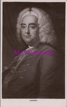 Load image into Gallery viewer, Music Postcard - Composer George Frideric Handel  DZ76
