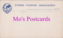 Load image into Gallery viewer, Politics Postcard - United Nations Association Branch  DZ97
