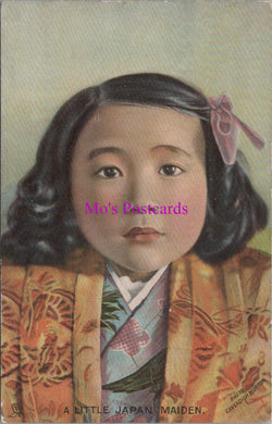 Japan Postcard - A Little Japan Maiden   DZ120
