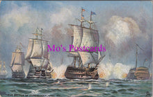 Load image into Gallery viewer, British Naval Postcard - Nelson Centenary, The Battle of Copenhagen  DZ129
