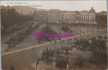 Load image into Gallery viewer, Spain Postcard - Barcelona, Plaza De Cataluna   DZ135

