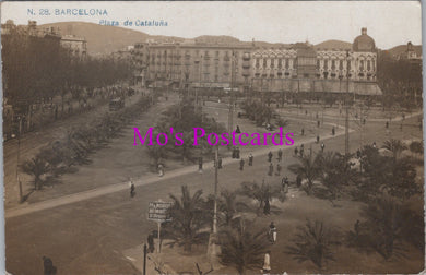 Spain Postcard - Barcelona, Plaza De Cataluna   DZ135