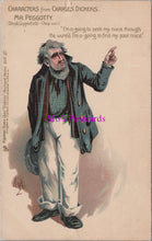 Load image into Gallery viewer, Literature Postcard - Characters From Charles Dickens, Mr Peggotty  DZ138
