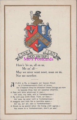 Literature Postcard - Poetry, Tak Lad Hod An Sup Verse   DZ139
