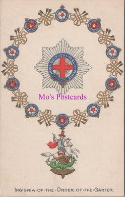 Heraldic Postcard - Insignia of The Order of The Garter  DZ149