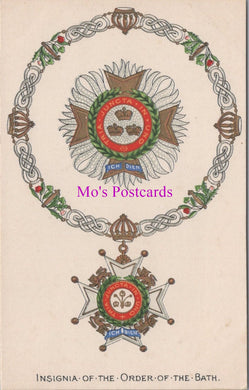 Heraldic Postcard - Insignia of The Order of The Bath   DZ150
