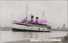 Load image into Gallery viewer, Shipping Postcard - S.S.Cayuga Sailing From Toronto, Canada  DZ161
