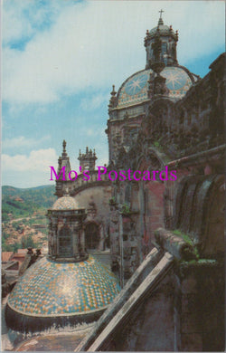 Mexico Postcard - Taxco, Cupolas of The Santa Prisca Church  HM99