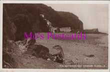 Load image into Gallery viewer, Devon Postcard - Clovelly, The Sea Shore and Harbour  HM107
