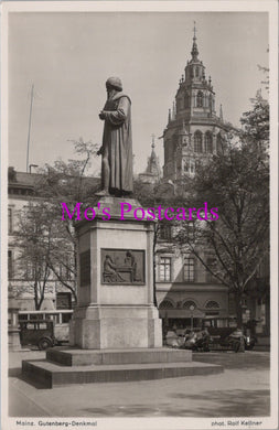 Germany Postcard - Mainz, Gutenberg-Denkma  HM60