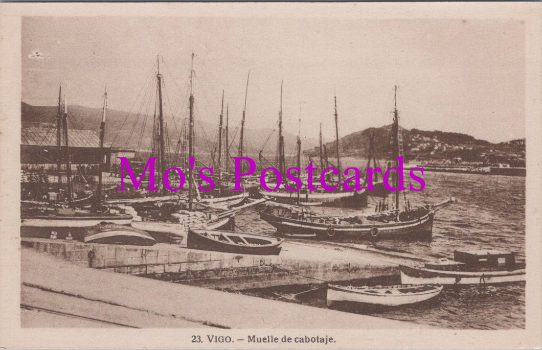 Spain Postcard - Vigo, Muelle De Cabotaje  HM9