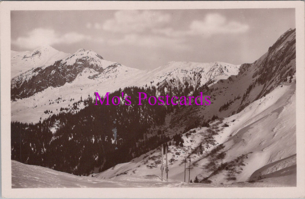 France Postcard -  Samoens, Pointe De L'aiguille De Fornet  SW14447