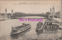 Load image into Gallery viewer, France Postcard - Paris, Le Pont Alexandre III -  SW14448

