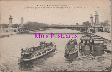 France Postcard - Paris, Le Pont Alexandre III -  SW14448