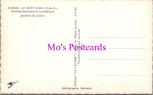 Load image into Gallery viewer, France Postcard - Jardins Du Casino, Le Mont-Dore, Puy-de-Dôme   SW14465
