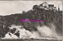 Load image into Gallery viewer, Switzerland Postcard - Rheinfall Mit Schloss Laufen  SW14472
