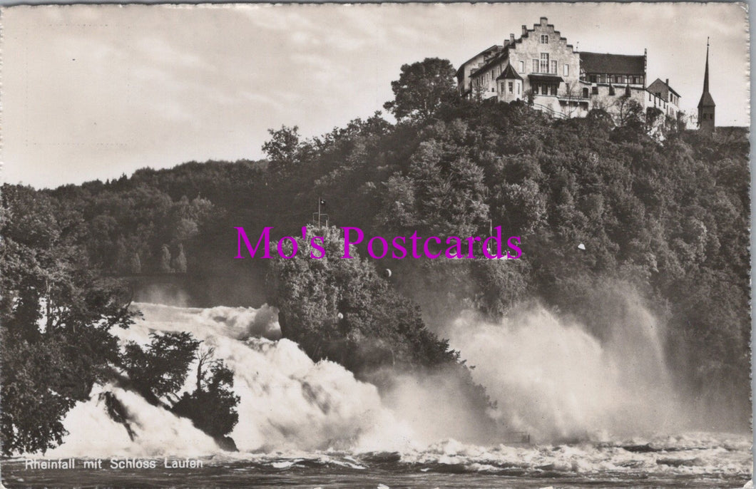 Switzerland Postcard - Rheinfall Mit Schloss Laufen  SW14472