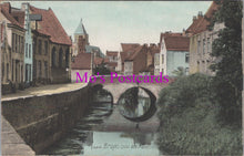 Load image into Gallery viewer, Belgium Postcard - Bruges, Quai Des Menetriers   SW14493
