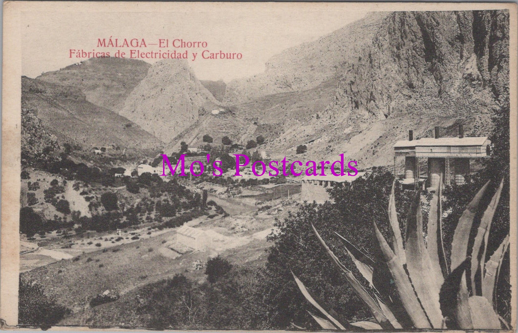 Spain Postcard - Malaga, El Chorro SW14847