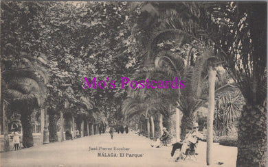 Spain Postcard - Malaga, El Parque, Jose Ferrer Escobar  SW14856