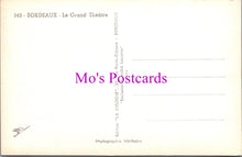 Load image into Gallery viewer, France Postcard - Bordeaux, Le Grand Theatre  SW15180
