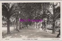 Load image into Gallery viewer, Spain Postcard - Malaga, Paseo Lateral Del Parque  DZ268
