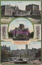 Load image into Gallery viewer, Cumbria Postcard - Views of Carlisle    DZ287
