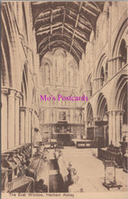 Load image into Gallery viewer, Northumberland Postcard - Hexham Abbey, The East Window   DZ305
