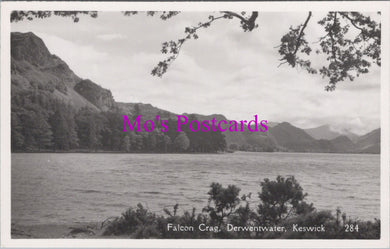 Cumbria Postcard - Falcon Crag, Derwentwater, Keswick   DZ313