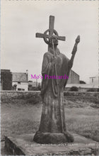 Load image into Gallery viewer, Northumberland Postcard - St Aidan Memorial, Holy Island  SW14398
