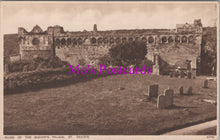 Load image into Gallery viewer, Wales Postcard - St David&#39;s, Ruins of The Bishop&#39;s Palace  SW14402
